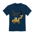 thumbnail image 1 of Tstars Boys Unisex 5th Birthday Gift Bulldozer Construction Shirt Birthday Gift for 5 Year Old Birthday Gift for Boys Birthday Party B Day Toddler Kids T-Shirt, 1 of 6