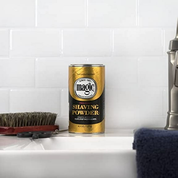 Magic Shaving Powder Gold Fragrant Case Pack 12