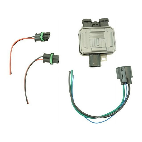 Engine Cooling Fan Module - Compatible with 2007 - 2015 Ford Edge 2008 2009 2010 2011 2012 2013 2014