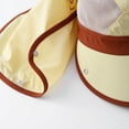 thumbnail image 4 of Kids UPF50+ Sun Hat With Neck Flap Adjustable Chin Strap Fisherman Cap for 1-4 Years Toddler Beach Outdoor, 4 of 4