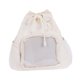 thumbnail image 3 of Mochila de moda para chicas adolescentes, bolso para mujer, mochila para regalo de cumpleaños, mochila para mochileros blanco, 3 of 9