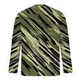 thumbnail image 6 of DeHolifer Mens Sets 2 Piece Outfits Camouflage Long Sleeve Lightweight T-Shirts and Jogging Pants Athletic Sweatsuit Army Green 4XL, 6 of 7