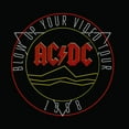 thumbnail image 2 of ACDC Blow Up Your Video Men's Black T-shirt-M, 2 of 4