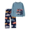 thumbnail image 1 of Pijama 2 Pzas Carter's Child of Mine Azul Estampado Camiones 5T, 1 of 4