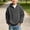 Dark Gray, variant on Tsivenald Boys Hoodies Waffle Knit Quarter Zip Long Sleeve Sweatshirts Solid Color Casual Daily Kids Pullover Sweatshirt,(Size 110,Army Green)