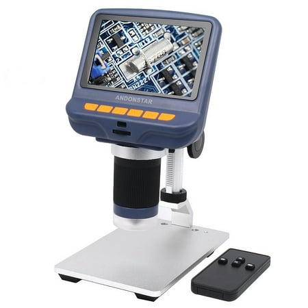 [SKUA42022]Andonstar AD106 Microscope 4.3 Inch 1080P With HD Sensor USB Microscope For Phone Repair Soldering Tool Jewelry Appraisal Biologic Use Kids