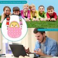 thumbnail image 4 of Bonito bolso de hombro de silicona con burbujas de empuje de aguacate, juguete para niños y adultos con autismo (rosa) Likrtyny juguetes de los niños, 4 of 9