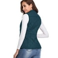 thumbnail image 5 of Fuinloth Quilted Stand Collar Lightweight, Outerwear Vests (Women's), Size M, 5 of 5