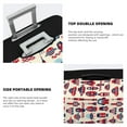 thumbnail image 5 of Kdxio Rocket Pattern Pattern Luggage Cover for Travel,Elastic and Durable,Fits 18-32 Inch,-No luggage included, 5 of 8
