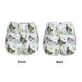 thumbnail image 3 of Yiaed Mallard Ducks Wild Birds Print Women's Running Shorts with Liner 3 Zipper Pockets Elastic Workout Athletic Gym Yoga Shorts-Small, 3 of 7