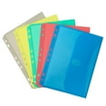 thumbnail image 2 of C-Line Mini Size Binder Pocket, Side Loading, Assorted, Pack of 18, 2 of 4