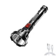 thumbnail image 1 of From Xiao Bei strict selection Strong Light Flashlight LED Power Display Built in Battery Outdoor Long Range Waterproof USB Charging Strong Light Flashlight, 1 of 7