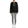 thumbnail image 2 of Time and Tru Women's Maternity Peplum Hoodie, 2 of 6