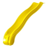 Angle View: Swing-N-Slide 4 Foot Apex Wave Slide with Lifetime Warranty, Yellow
