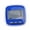 Blue, variant on Clip On Waterproof LCD Pedometer Auto Sleep Wake Small Lightweight for Fitness