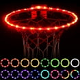 thumbnail image 2 of Basketball Hoop for Kids, Super Bright Remote Control LED Rim Light with 17 Colors and 7 Modes for Night Play, 2 of 8