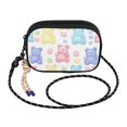 thumbnail image 2 of FORMRS Mini Crossbody Bag for Women Adjustable Rope Shoulder Casual Phone Purse, Colorful Gummy Bears Pattern, 2 of 7