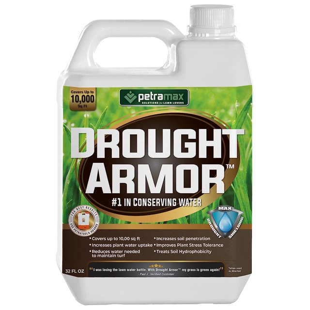 PetraMax Lawn & Turf Drought Armor Protect from Drought & Keep Grass