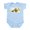 Sky Blue, variant on CafePress - Backhoe Infant Bodysuit - Baby Light Bodysuit, Size Newborn - 24 Months