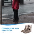 thumbnail image 5 of KAKOWELY Couvre-Chaussures Imperméables 1 Paire Couvre-Chaussures Imperméables Couvre-Chaussures Réutilisables Femmes Hommes Protecteurs de Chaussures Imperméables Couvre-Chaussures Protecteurs de Bottes, 5 of 5