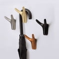 thumbnail image 1 of Gancho de ropa de metal moderno, gancho nórdico para colgar en la pared de la puerta del armario del baño, gancho para colgar en la pared, 1 of 3
