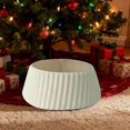 thumbnail image 3 of Festive Holiday Tree Skirt Featuring Elegant Snowflake Designs And Realistic Trim For Seasonal Home, 3 of 4