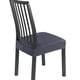 thumbnail image 1 of Funda para Asiento de Silla de Comedor Set de 6 Elastic Grey, 1 of 7
