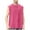 Hot Pink, variant on CHEEREAM Mens Cotton Sleeveless Tank Tops Cut Off Muscle Gym T Shirts Running Beach Loose Fit Tees Black L