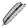 thumbnail image 1 of 1 pieza de parrilla de luz antiniebla delantera izquierda con agujero para Audi A6 C7 2011-2014 No. 4G0807681D ABS negro, 1 of 7