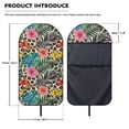 thumbnail image 5 of Bulopur Leopard Print Front Car Seat Towel Tropical Soft Breathable Seat Protector for Beach Non-Slip Towel for Summer Car Decor Fit SUV Sedan Truck, 5 of 8