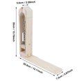 thumbnail image 4 of Leather Clamp Tool Desktop Stitching Retaining Clip Wood Tools Beech Leather Retaining Clip Tools For DIY Sewing Treatments Crafts, 4 of 8