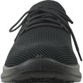 thumbnail image 2 of vangelo Professional Slip Resistant Men Lace Up Work Sneaker for Food Service Health Care Nurse - JIMMY-1 Black, 2 of 7