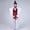 White, variant on Tang Garment for Show and Performance Elegant Traditional Chinese Ensemble for Stage and Celebration