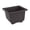 L, variant on S Small Plastic Flowerpot For Succulents Home Gardening Balcony 4.7X4.7X2.4 Inch Square Shape Lightweight
