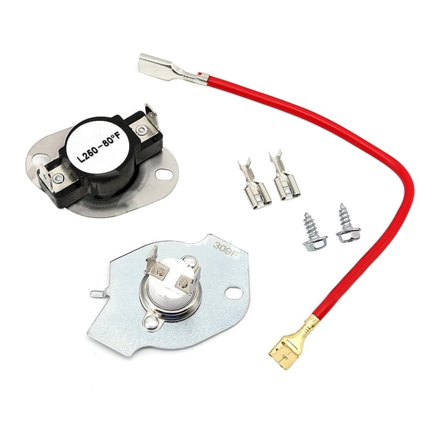 TAPDRA Thermal Fuse Cut-Off Assembly OEM Replacement PS334299 AP3094244 For Kenmore Roper Dryer Parts