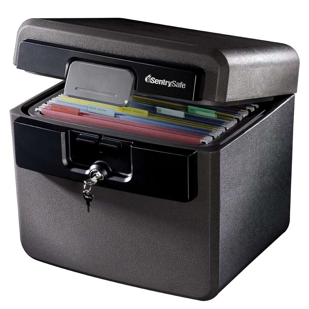 SentrySafe HD4100 FireResistant Box and Waterproof Box with Key Lock 0