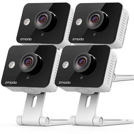 Zmodo Mini Wifi Security Camera - 4 Camera Bundle