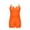 Orange, variant on Plus Size Tankini Swimsuits Women Two Piece Spaghetti Strap Bathing Suit Flared Tankinis Swim Top with Shorts(Orange 3XL)