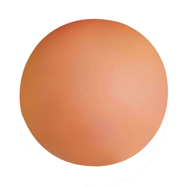 Vogacara Bola de ventilación colorida, juguete de descompresión para aliviar las bolas antiestrés, juguete antiestrés para apretar a mano para niños, Juguetes Educativos Naranja 6.0 cm Vogacara FN000474-07