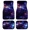 7, variant on Starry Pattern Design Car Floor Mats Fits Most Car Rubber Floor Mats Custom High Quality Printed Floor Mats 4 Pieces