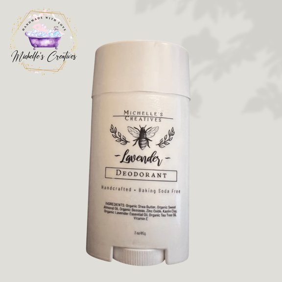 Baking Soda Free Handmade Deodorant