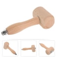 thumbnail image 1 of OULII Wood Handle Hammer Hand Tools For Woodworking Beige Metal 1Pcs Crafting Projects, 1 of 8