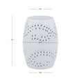thumbnail image 5 of Powell Shanice Round Lace Cut Metal Indoor Accent Side Table, 19" Tall, White, 5 of 6