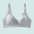 thumbnail image 4 of Nmnitkp Nursing Bras Antibacterial Fabric,Pregnant Women Do Not Sag During Pregnancy Breastfeeding Bra With Breast Pads Postpartum Nursing Bras for Breastfeeding Blue,80, 4 of 4
