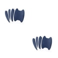 thumbnail image 3 of Speravity Película de manija de puerta de coche de 4 Uds., Protector de manija de coche profesional duradero, pegatinas antiarañazos ajustables Azul 2piezas, 3 of 6