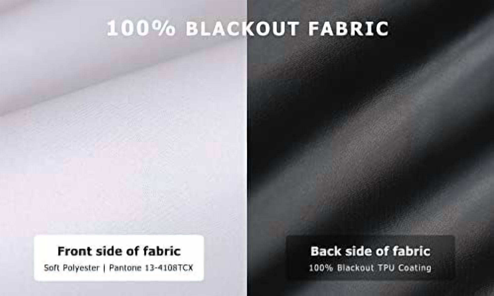 100% Blackout Door Curtain, No Tools No Drill Cordless Blinds for Windows, Thermal Insulated UV Protection Privacy Window Curtains for French Door Front Door(26''W x 68''H, White, 1 Panel)