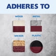 thumbnail image 5 of (2 pack) Claret Wine, Rust-Oleum American Accents 2X Ultra Cover Satin Spray Paint-327940, 12 oz, 5 of 10