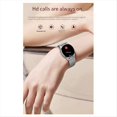 thumbnail image 4 of Reloj Inteligente Ultrafino con Frecuencia Cardíaca, Oxígeno en la Sangre, Monitorización del Sueño, HD, Bluetooth, Teléfono para Mujer, Color Rosa, 4 of 5