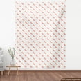 thumbnail image 4 of Ambesonne Bird Fabric by the Yard Upholstery, Flamingos Standing on 1 Foot, 3 Yards, Off White Burnt Sienna, 4 of 5