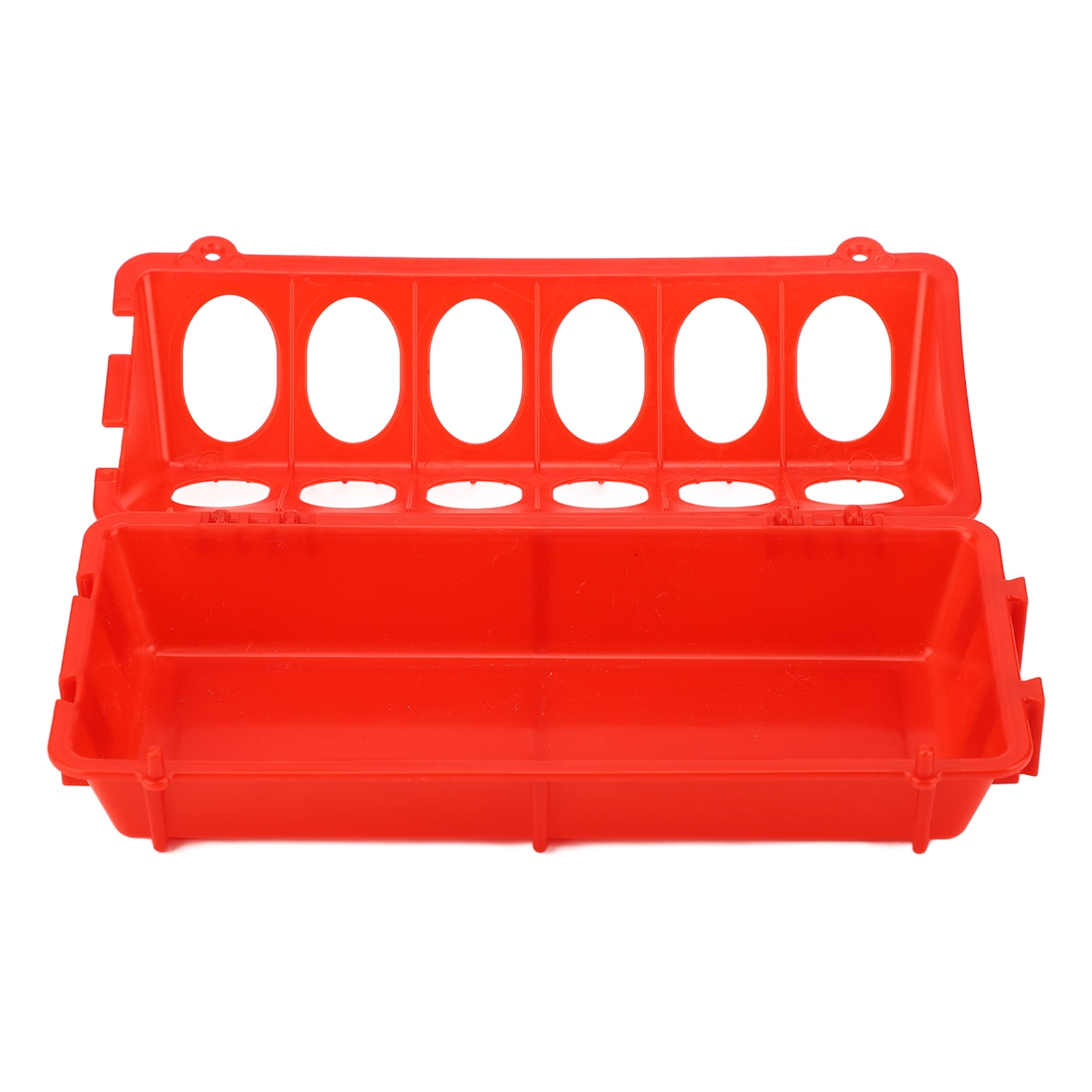 Flip Top Feeder, Multipurpose Flip Top Poultry Feeding Tray Small For